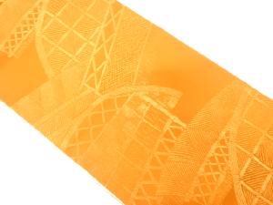 光悦垣模様織り出し　リバーシブル全通袋帯